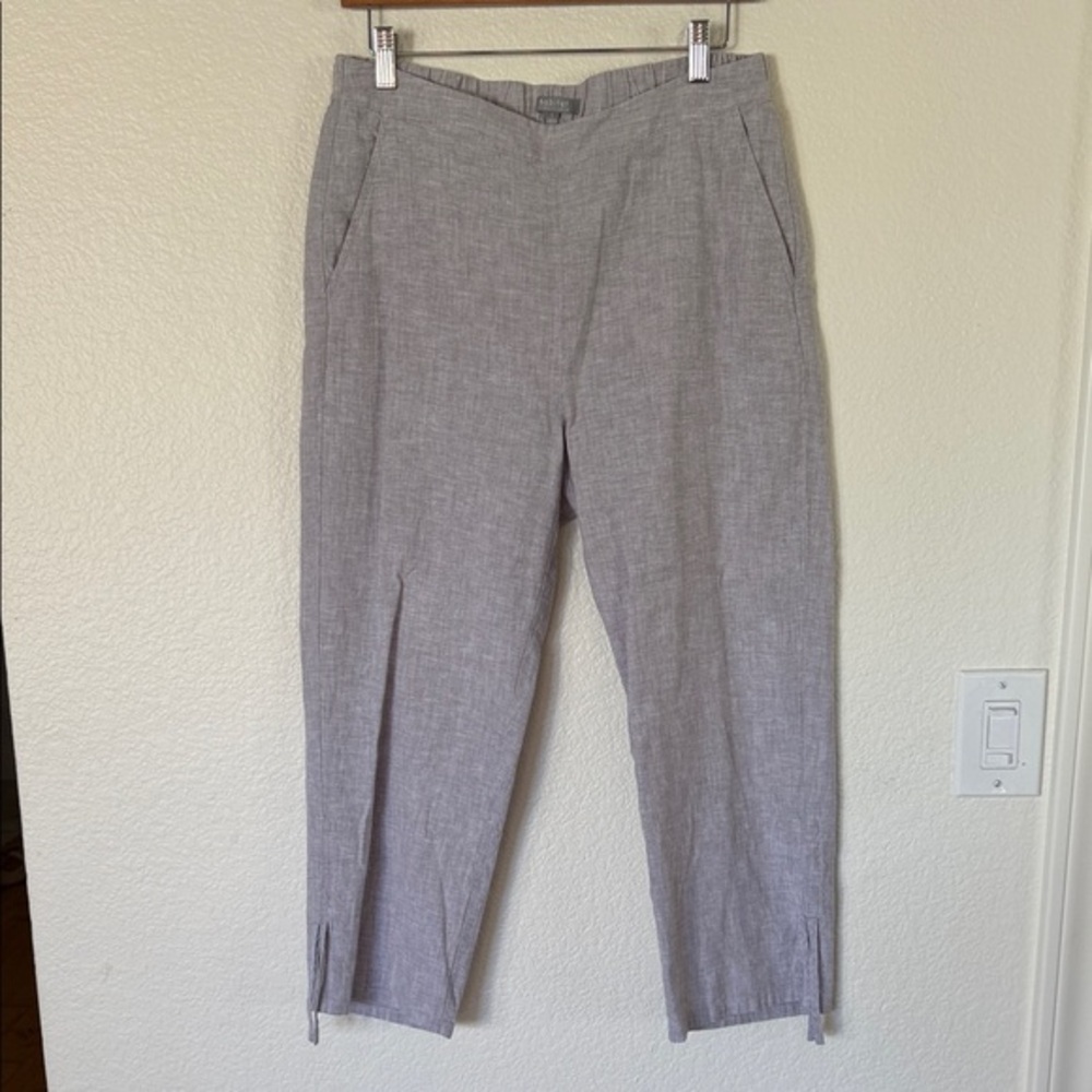 Habitat clothes to live in small light gray linen pants